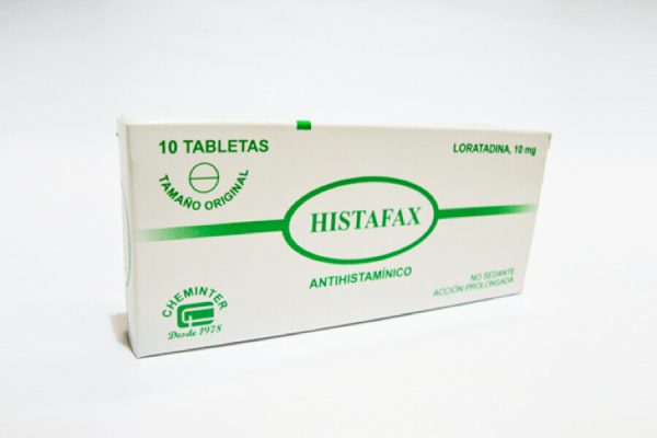 Histafax 10 tabletas